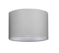 GIGGI Fabric Lamp Shades, 8" Grey Lampshades for Ceiling Lights, Table Lamps & Floor Lamps, Easy Fit Pendant Light Shade Ceiling for Living Room, Bedroom, Kitchen, Hallway, Office & Home Décor