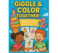 Giggle and Color Together: A Fun Riddle and Coloring Book Adventure for Kids Ages 3-8 | Educational Brain Teasers, Silly Puzzles, and Creative Art for Little Learners