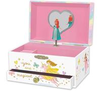 Giggle & Honey Musical Princess Jewellery Box for Girls - Childrens Music Box, Princess Gifts for Girls, Princess Toys, 18.2 x 13.3 x 9.9 cm