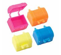 Giggle Time Treasure Chest, Tooth Keeper, Pack of 144