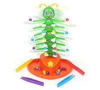 Giggle Wiggle Game, Funny Giggle Wiggle Board Game, Twisting Turning Caterpillar Balance Game For Family Party