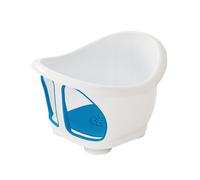 GiggleGlow Baby Bath Seat with Suction Cups for Sitting Up for Babies 6-18 Months, Bathtub Design, Royal Blue