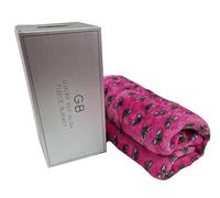 Giggles & Bubbles Boys Girls Glow in The Dark Throw Blanket and Matching Mat or Kids Print Throw Blanket Warm Super Soft Plush Fleece 120 x 150 cm