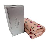 Giggles & Bubbles Boys Girls Glow in The Dark Throw Blanket and Matching Mat or Kids Print Throw Blanket Warm Super Soft Plush Fleece 120 x 150 cm