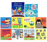 Giggles Galore Collection 10 Illustrated Picture Books Set | Illustrated Storytime & Bedtime Stories Fun, Rhyming & Read-Aloud Stories for Children