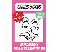 Giggles & Grids a funny Word Search Puzzle Book: Word Searches with Easy to Read Print about Funny, Laughing, Silly and More | 6x9 inches, 110 pages| ... Gift for Vacations, Holydays and Free Times