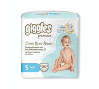 Giggles Junr Nappy 11-25KG Twpk PK24
