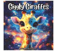 Giggly Giraffes: Cute Kawaii Style Coloring Book For Kids: Adorable Big-Eyed Giraffes, Bold Lines, and Silly Smiles - A Fun and Easy Kawaii Coloring Adventure for Kids Ages 4-8 (Kawaii Animal Series)