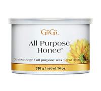 GiGi All Purpose Honee Hair Removal Soft Wax for All Skin and Hair Types, 14 oz