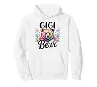 GIGI Bear Floral Graphic for Mothers Day Moments Pullover Hoodie