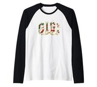 Gigi Christmas Wonderland Nostalgic Festive Raglan Baseball Tee