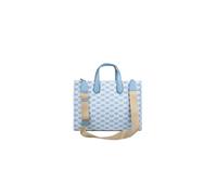 Gigi Large Logo Jacquard Tote - female - Michael Kors - Shopping Bags - Blue - ONE SIZE - Bags ONE SIZE