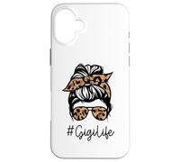 GIGI Leopard Messy Bun Mother's Day for Grandmothers Case for iPhone 16 Plus