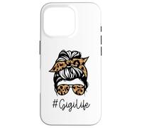 GIGI Leopard Messy Bun Mother's Day for Grandmothers Case for iPhone 16 Pro