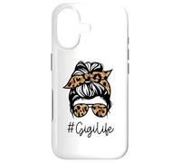 GIGI Leopard Messy Bun Mother's Day for Grandmothers Case for iPhone 17