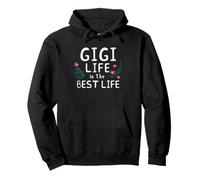 Gigi Life Is the Best Life Floral Cute Funny Flowers Pullover Hoodie