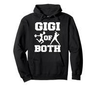 Gigi Of Both Cheer Baseball Funny Cheerleader Sport Player Pullover Hoodie