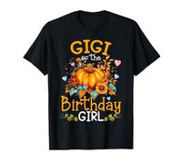 Gigi of The Birthday Girl Thanksgiving Fall Pumpkin T-Shirt