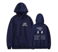 Gigi Perez Headline Tour 2025 Hoodie,Fashion Casual Hiphop Streetwear,Blue,4XL