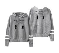 Gigi Perez Headline Tour 2025 Hoodie,Fashion Casual Hiphop Streetwear,Grey,S