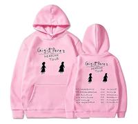 Gigi Perez Headline Tour 2025 Hoodie,Fashion Casual Hiphop Streetwear,Pink,XL
