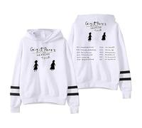 Gigi Perez Headline Tour 2025 Hoodie,Fashion Casual Hiphop Streetwear,White,4XL