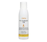 GiGi Pre Epilation Oil - Allows For Easier & More Effective Waxing While Protecting & Conditioning Skin - Preparation for Hard Wax - 118ml