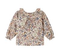 Gigi velvet Liberty fabric blouse Beige 6 months