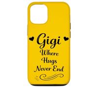 Gigi Where Hugs Never End - Cool Grandkids Favorite Grandma Case for iPhone 12/12 Pro