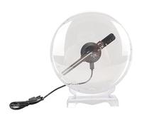Gigicial 21" FHD 1080p 3D Hologram Fan WiFi Projector, 80pcs LED Light Beads, Portable Design
