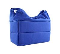 Gigicial Camera Bag, Foldable Velvet Protective Bag for DSLR Partition Camera Insert Bag (Blue)