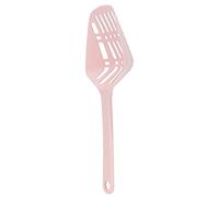 Gigicial Cat Litter Scoop, Triangle Large Cat Litter Scoop Cleaning Shovel Tool Pet Supplies, Speed Sifting Litter Box Scooper Captures All Clumps (Pink)
