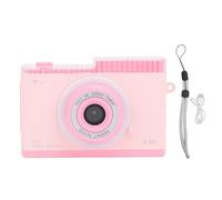 Gigicial Digital Camera, 1080P 8x Digital Zoom Autofocus Anti-Shake 48MP Vlogging Camera with MP3 Playback Filters Frames (Pink)