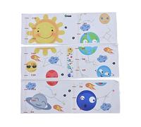 Gigicial Kids Growth Chart, Wall Height Chart, Hanging Wall Rulers Measurement Charts, 35 x 11.8 in PVC Height Measurement Wall Decal, Height Measurement for Wall, for Child's Room