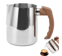 Gigicial Milk Frothing Pitcher, Stainless Steel Milk Frother Cup Espresso Steaming Pitcher with Clear Scale,,Milk Coffee Cappuccino Latte Art Barista Steam Pitchers Milk Jug Cup (1000ml-sliver)