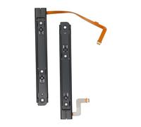 Gigicial Replacement Right and Left Slide Rail for Switch O LED Console, Switch Console Rebuild Track Accessories Repair Parts, Left Right Slide Rail Slider Bracket with Sensor F Lex Cable