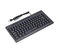 Gigicial Wired Keyboard Computer Keyboards, 87 Keys Portable Keyboard USB Keyboard Computer Accessories for Office Home Laptop Notebook Desktop (Arabic)