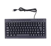 Gigicial Wired Keyboard Computer Keyboards, 87 Keys Portable Keyboard USB Keyboard Computer Accessories for Office Home Laptop Notebook Desktop (English)