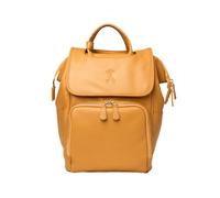 GIGIL Bounty 2.0 Baby Changing Backpack - Premium Vegan Leather Diaper Bag with Insulated Pockets, Pram Straps, and Changing Mat for Parents - Large Capacity Baby Bag with 11 Separate Pockets (Tan)