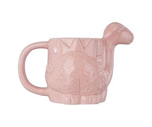 Gigil Dinosaur Mug Pastel Pink Dolomite and Finished