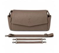 GIGIL Ebba Buggy Organiser, Vegan Leather Pram Bag with Shoulder Strap