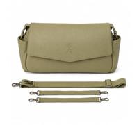 GIGIL Ebba Buggy Organiser, Vegan Leather Pram Bag with Shoulder Strap