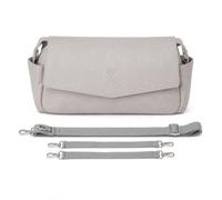 GIGIL Ebba Buggy Organiser, Vegan Leather Pram Bag with Shoulder Strap