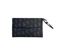 GIGIL Nappy Bag Organiser, Portable Nappy Pouch For On The Go, Changing Bag Organiser, Diaper Storage Bag (Jet Black)