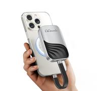 GiGimundo M20 Magnetic SSD 512GB, Portable SSD, Durable Zinc Alloy, Max 2000MB/s for PC via USB-C 3.2 Gen 2x2, Compatible for 15 Pro/ 15 Pro Max/16 Pro Max, Mac, Tablet