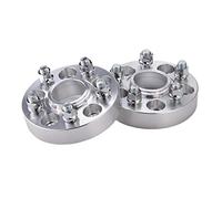 GIGIROM 2 Pieces PCD 5x100 CB 56.1mm Wheel Spacer, for Subaru, Legacy Impreza, for Forester, Outback CV Lotus Cars Forged Aluminium Alloy Wheel Spacer Adapters(2silver spacer 30mm)