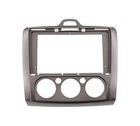GIGIROM 9 Inch Car Fascia Trim Kit Double Din Fascias Audio Fitting Adaptor Facia Panel Car Stereo Dash Frame, for Ford, for Focus, 2009 Stereo Radio Fascia Panel