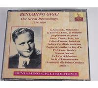 Gigli, Beniamino - Great Recordings [IMPORT]