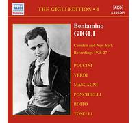 Gigli - GIGLI, Beniamino: Camden and New York Recordings