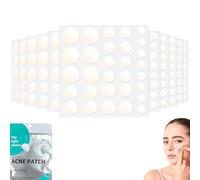 Gigmeta Pack of 330 Pimple Patch, 4 Sizes (14/12/10/8 mm) Invisible Pimple Patch with Tea Tree Oil, Salicylic Acid, Hydrocolloid, Anti Pimple Patches, Waterproof, Breathable, Day and Night Acne